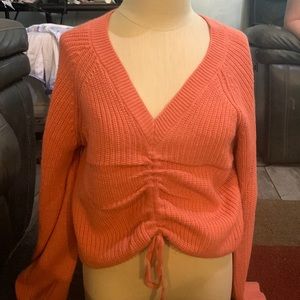 Salmon light sweater by So size XS. Super cute worn only to try on.